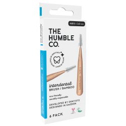 The Humble Co. Bambus Mellemrumsbrster ISO 3 0.6 mm BL