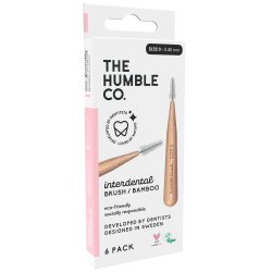 The Humble Co. Bambu Spacer Borstar Storlek O 0,4 mm - ROSA