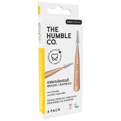 The Humble Co. Bambus Mellemrumsbrster ISO 4 0.7 mm GUL