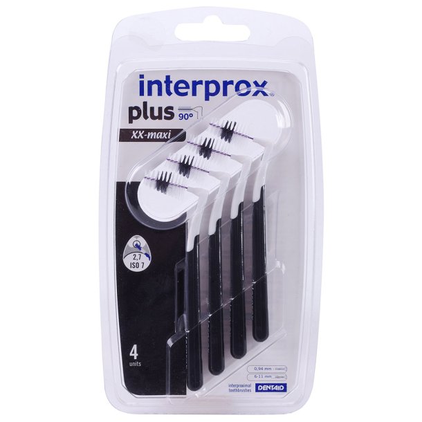 Interprox Plus Mellemrumsbrster XX Maxi 0.94 mm SORT