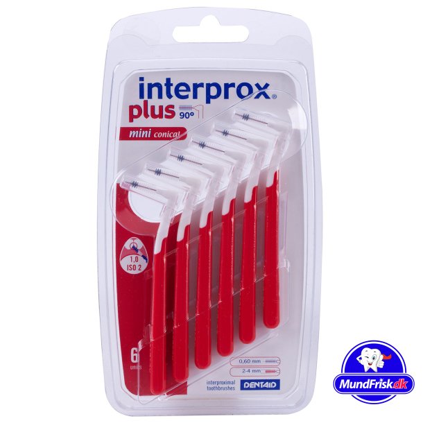 Interprox Plus Mini Conical Mellemrumsbrster 0.6 mm RD