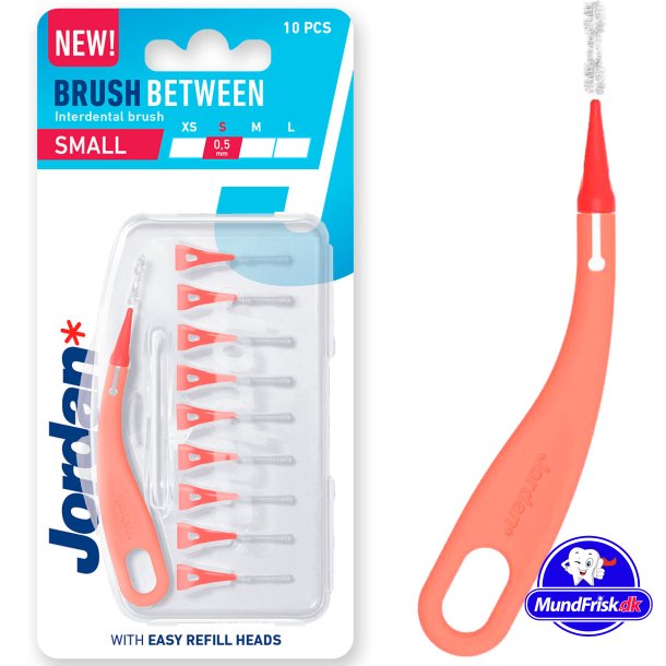Jordan Mellemrumsbrster NY Brush Between S 0.5 mm RD