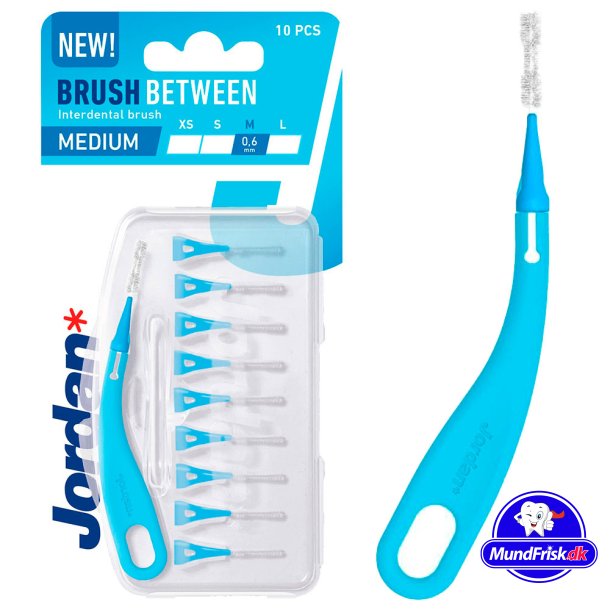 Jordan Mellemrumsbrster NY Brush Between M 0.6 mm BL