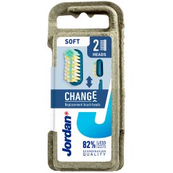 Jordan Tannbrster Skift 2 stk. Refill MYK