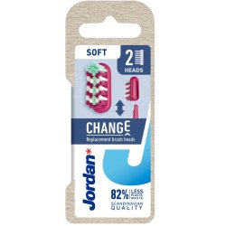 Jordan Tannbrster Skift 2 stk. Refill MYK