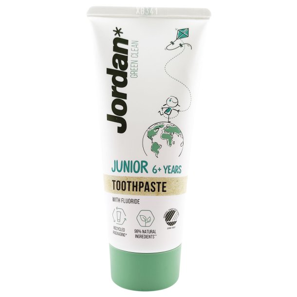 Jordan Green Clean Junior Tandkrm frn 6 r 50 ml
