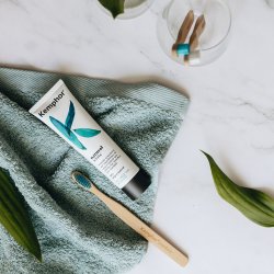 Naturlig Xylitol Tandpasta KEMPHOR Natural White 75 ml