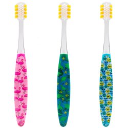 3-sidet Brnetandbrste Better Toothbrush 4-10 r