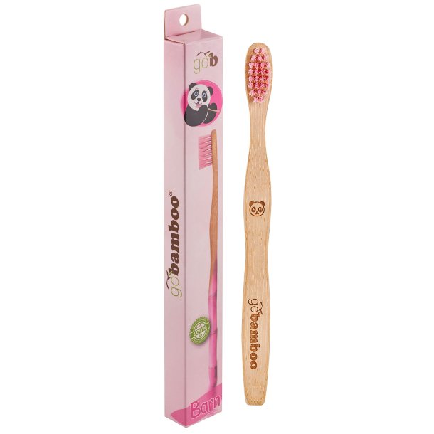 GoBamboo Bambustandb�rste Til B�rn PINK