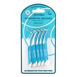 Bredygtige Mellemrumsbrster 10 stk. NORDICS L-shaped 0.40 mm