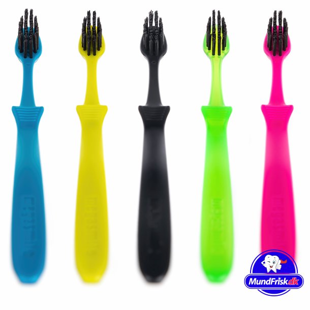 2 stk. Megasmile Black Whitening LOOP Tandbrster