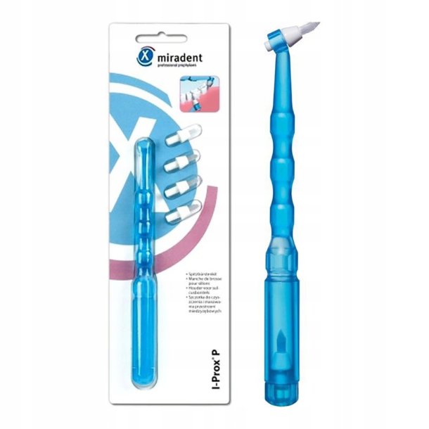 Solotandborste Miradent I-Prox Pointed Set 4 borsthuvuden