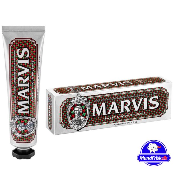 Marvis Zahnpasta Sweet &amp; Sour Rhabarber 75 ml.