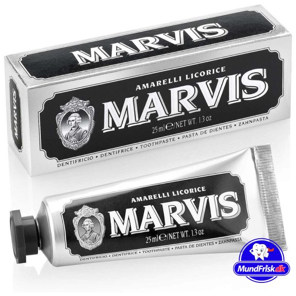 Marvis Tandkrm Amarelli Licorice 25 ml.