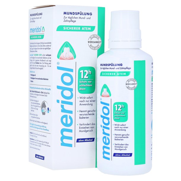 Meridol Safe Breath Munvatten mot dlig andedrkt 400 ml