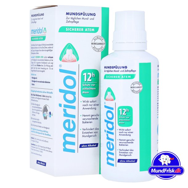Meridol Safe Breath Mundwasser gegen Mundgeruch 400 ml