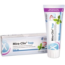 Tandblegning Tandpasta Mira-Clin Hap Poleringspasta 75 ml