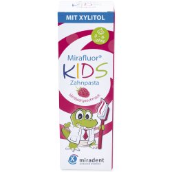 Barntandkrm Xylitol Miradent Mirafluor Kids 75ml