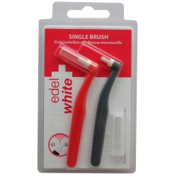 Edel+White Single Tuft Tandbrster til Mellemrum 2 stk.