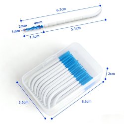 Dentadan SiliPick Silicone Interdental Cleaners 130 stk.