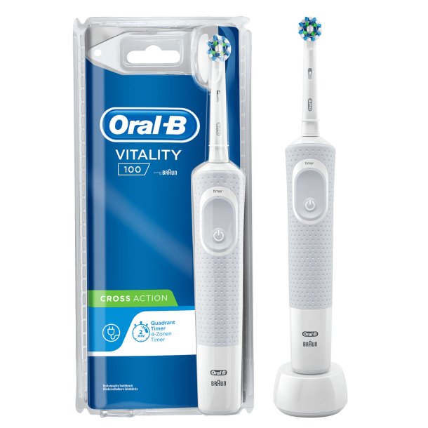 Oral-B CrossAction El-tandbrste CrossAction Vitality