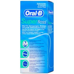 Oral-B SuperFloss Tanntrd 50 stk.