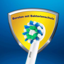Oral-B CrossAction Brstehoveder Bacterial Protection 4 stk.