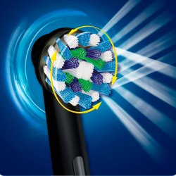 Oral-B BLACK CrossAction Tandbrstehoveder 4 stk.