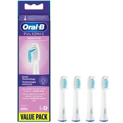 Oral-B Pulsonic Sensitive Tandb�rstehoveder - 4 stk.