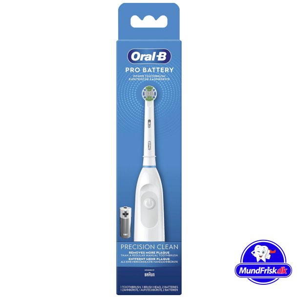 Oral B Pro Battery Elektrische Zahnb&uuml;rste Advance Power White