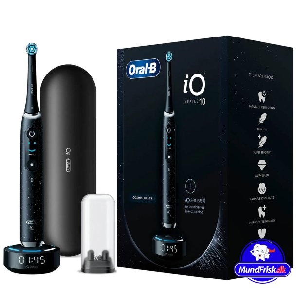 Oral-B iO Elektrische Zahnb&uuml;rste Serie 10 Cosmic Black