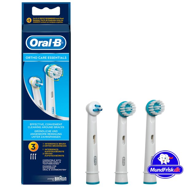Oral-B Ortho Care Essentials 3 stk. - Oral-B Ortho - MundFrisk.dk