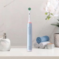 Oral-B Pro 3 3000 Bl Elektrisk tandborste Extra borsthuvud
