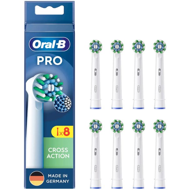 Oral-B PRO CrossAction 8 stk. Brstehoveder