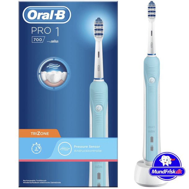 Oral-B El-tandbrste Pro 700 TriZone BLUE
