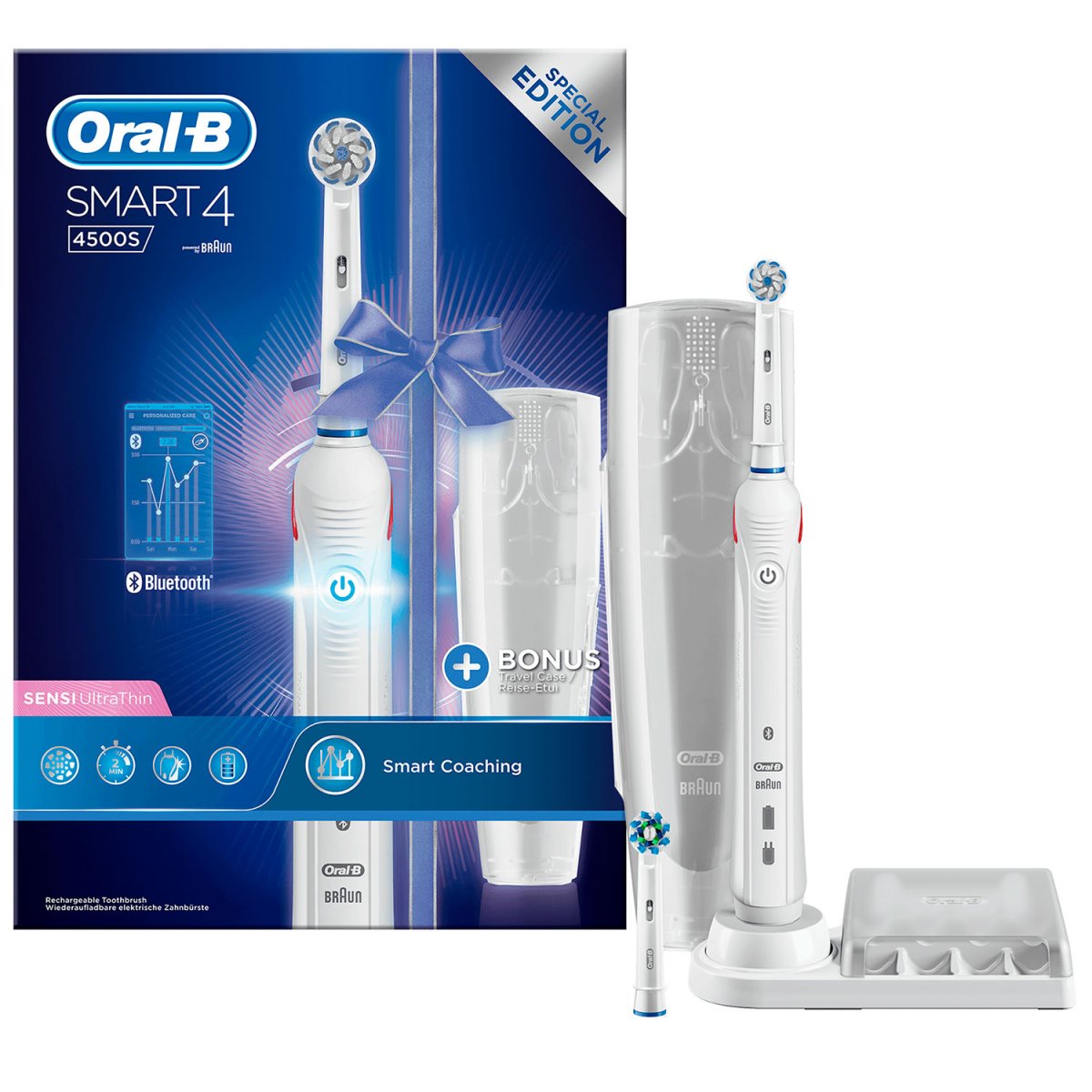 Oral-B Smart 4 4500 El-tandbørste Clean - Oral-B Smart Eltandbørster MundFrisk.dk
