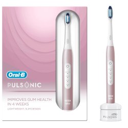 Oral-B Pulsonic El-tandbrste Slim Luxe Rosegold 4000