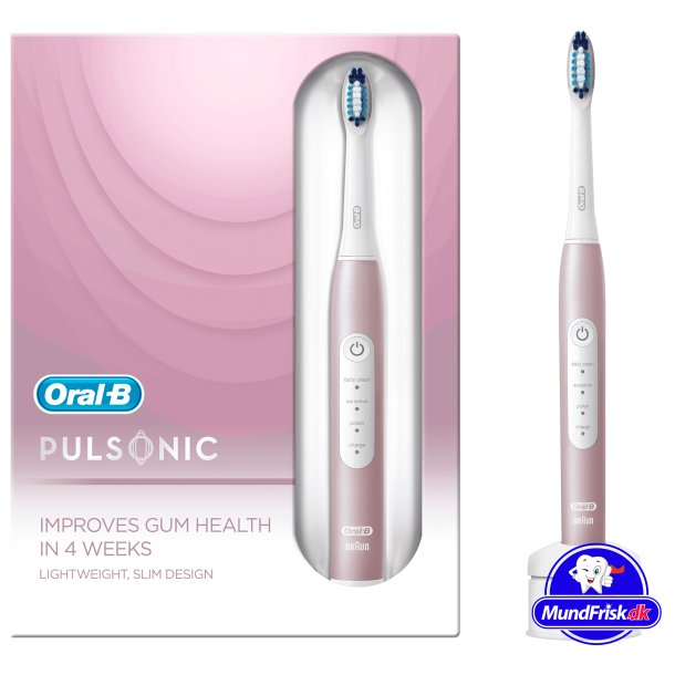 Oral-B Pulsonic Elektrische Zahnb&uuml;rste Slim Luxe Rosegold 4000