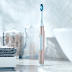 Oral-B Pulsonic 4100 El-tandbrste Rosegold Extra Brstehoved