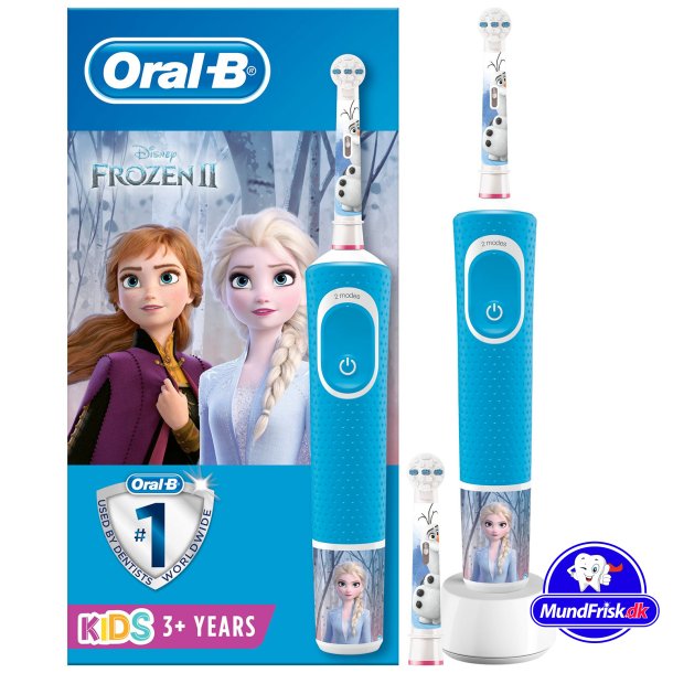 Oral-B Frozen El-tandbrste Til Brn Ekstra Brstehoved