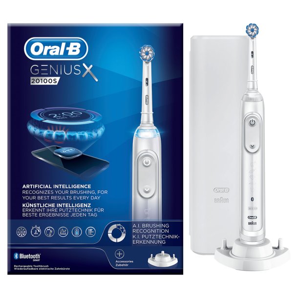 Oral-B Genius El-tandbrste X 20100s WHITE