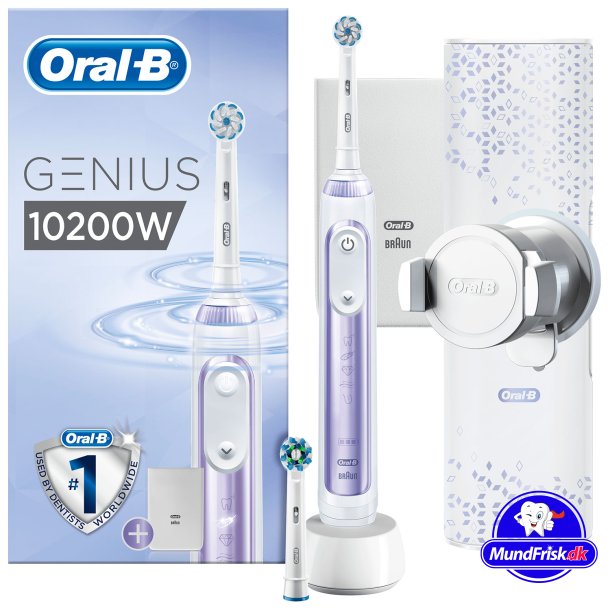 Oral-B Genius  El-tandbrste Purple 10200w