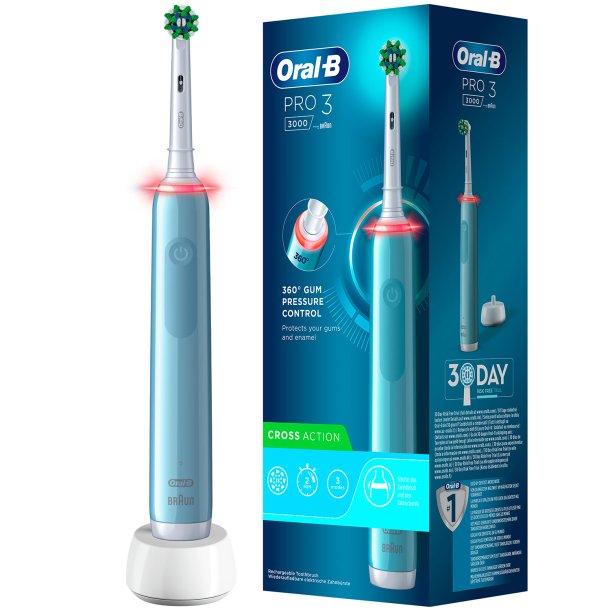 Oral-B Elektrisk tandborste Pro 3 3000 CrossAction BL