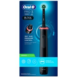 Oral-B Elektrisk tandborste Pro 3 3000 CrossAction BLACK Edition