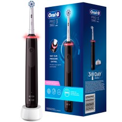 Oral-B Pro 3 3000 Sensitive Clean El-tandbrste BLACK