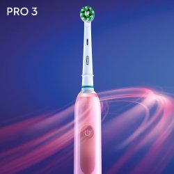 Oral B Pro 3 3900n Rosa + Svart Duo Elektriska tandborstar