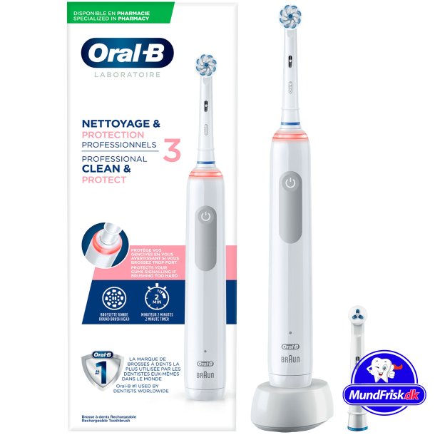 Oral-B Pro 3 3000 Sensitive Clean &amp; Protect Elektrische Zahnbrste