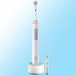 Oral-B Pro 3 3000 Sensitive El-tandbrste + 2 Ekstra Brstehoveder