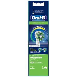 Oral-B CrossAction CleanMaximiser Brstehoder 2 stk.