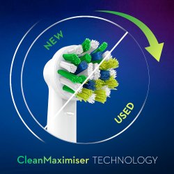 Oral-B CrossAction CleanMaximiser Brstehoder 2 stk.